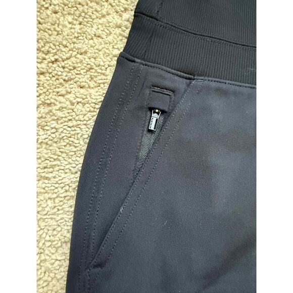 Athleta Venice Pull On High Waisted Jogger Pants Black Women's Size Medium - Picture 6 of 11